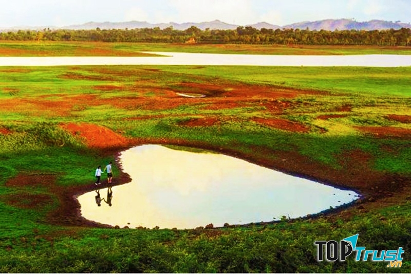 Một góc nên thơ của hồ Ea - Kao