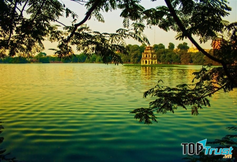 Một góc Hồ Gươm