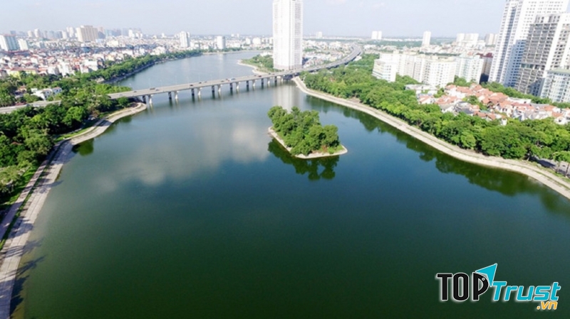 Hồ Linh Đàm - quận Hoàng Mai