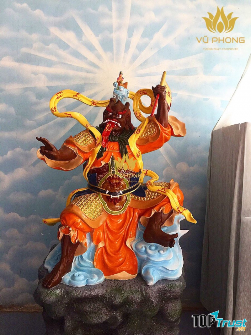 Hình ảnh Ông Tiêu quen thuộc trong các chùa-hóa thân của Bồ Tát Quán Âm