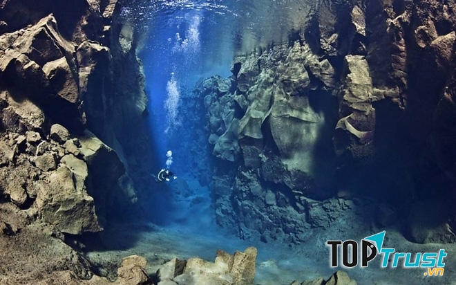 Hồ Pingvallavatn ở Iceland