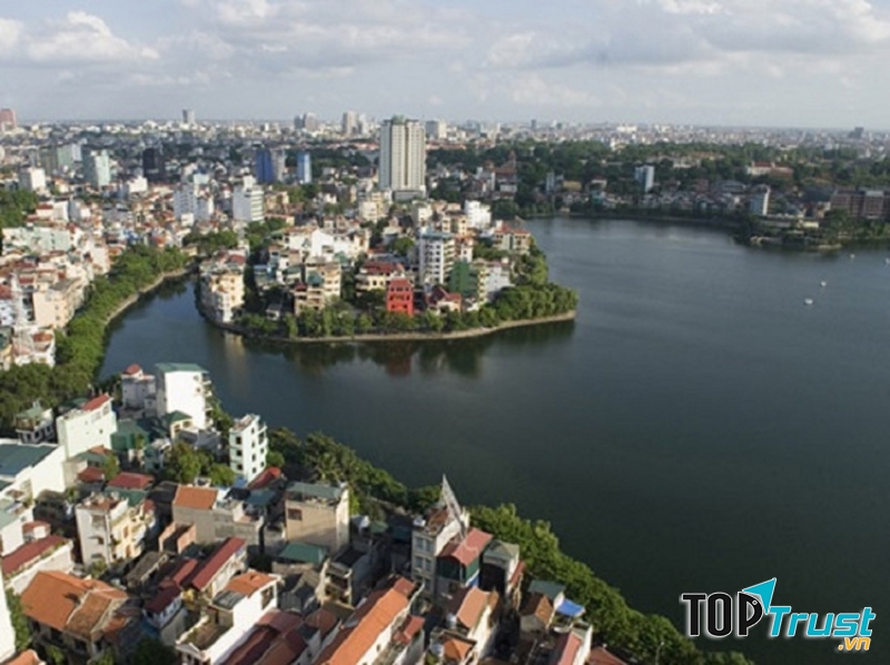 Hồ Trúc Bạch - quận Ba Đình