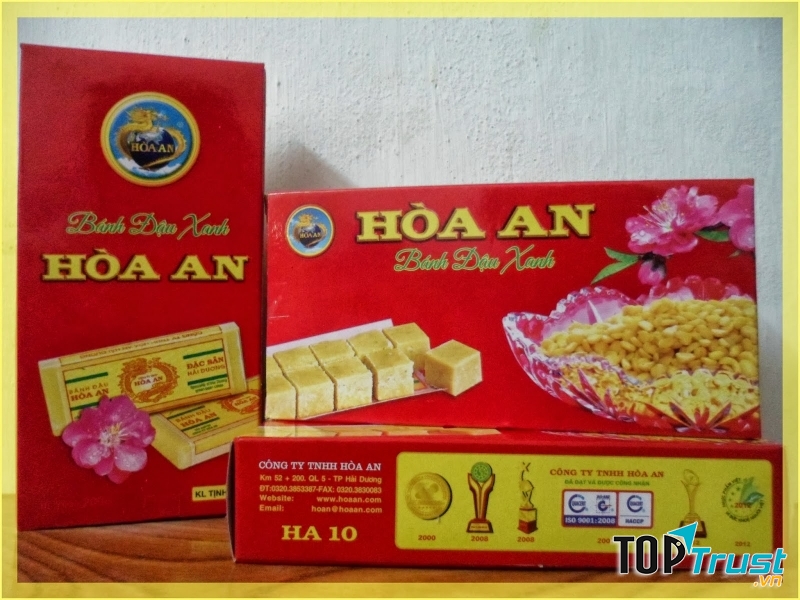 Bánh đậu xanh Hòa An