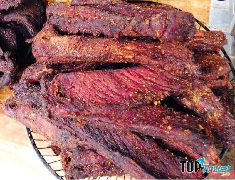 Thịt không quá khô, vẫn giữ được độ mềm, dai