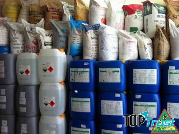 Hóa chất tẩy rửa Sao Mai