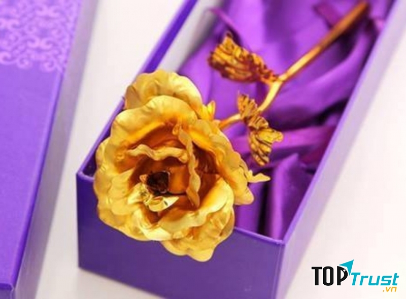 Hoa hồng vàng vĩnh cửu