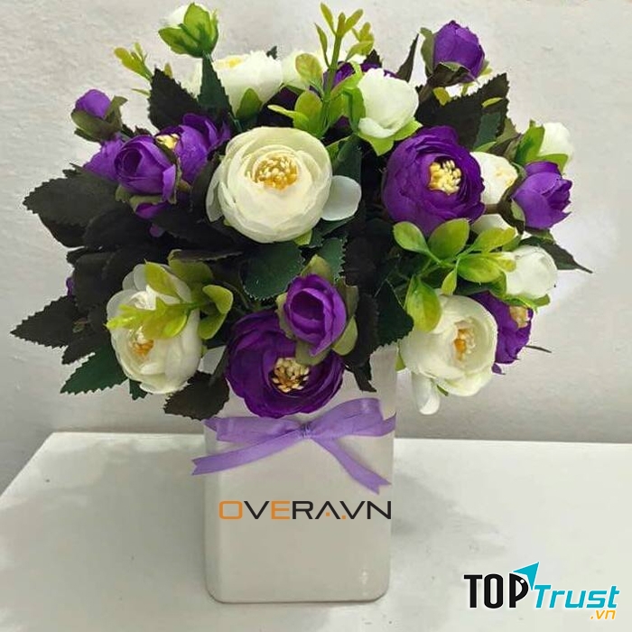 Hoa lụa cao cấp Overa