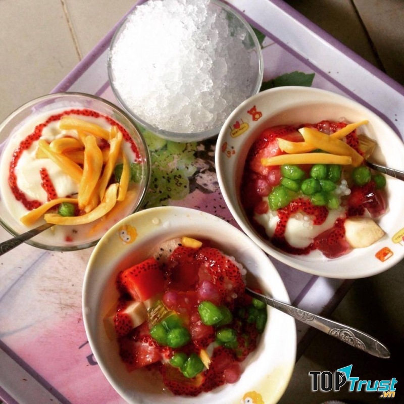 Bát hoa quả dầm