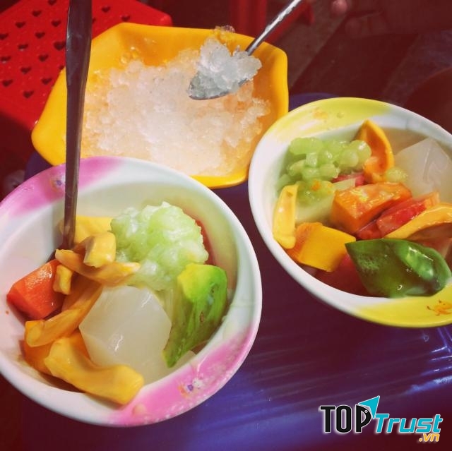 Hoa quả dầm Hoa Béo.