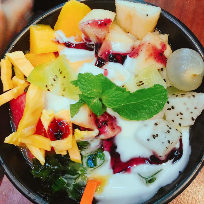 Hoa quả dầm Tô Tịch