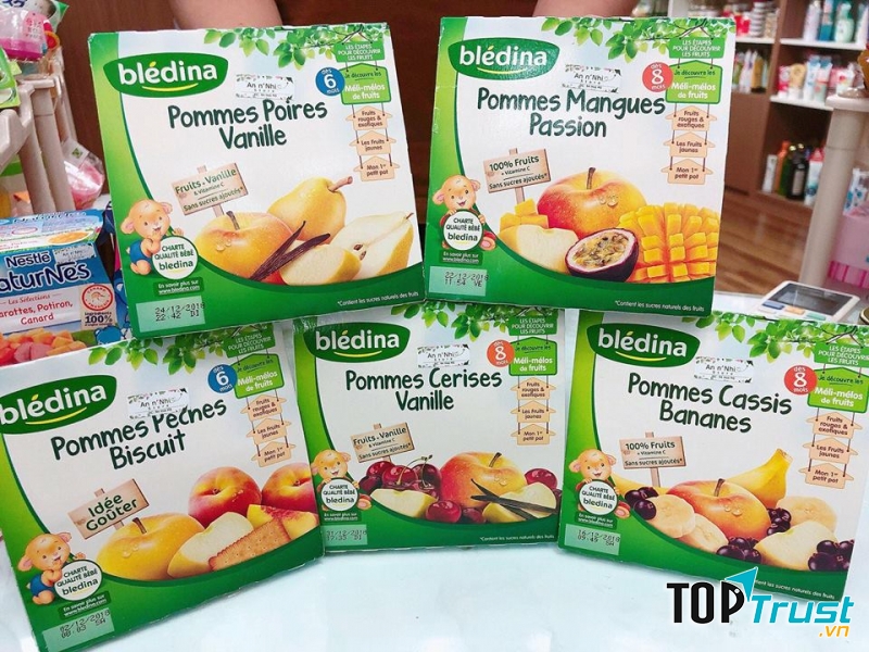 Hoa quả nghiền Bledina