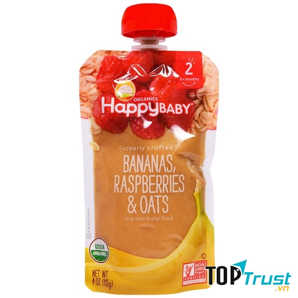 Hoa quả nghiền happy baby