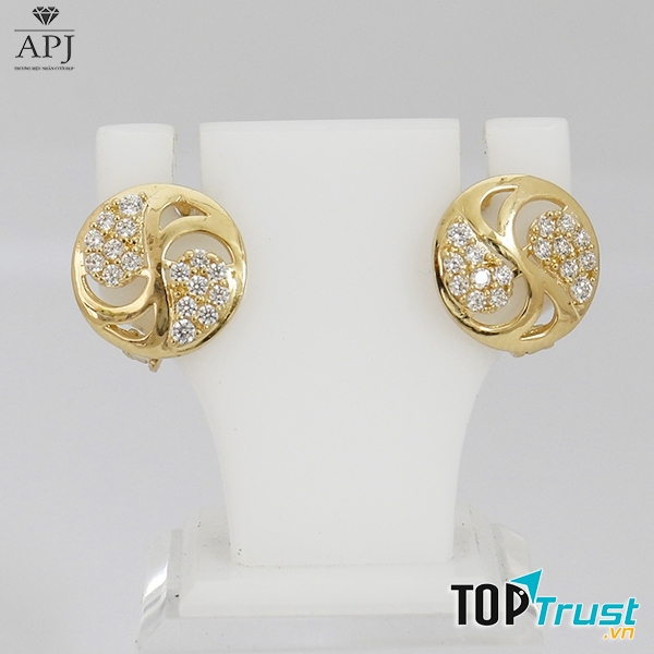 Bông tai vàng tây