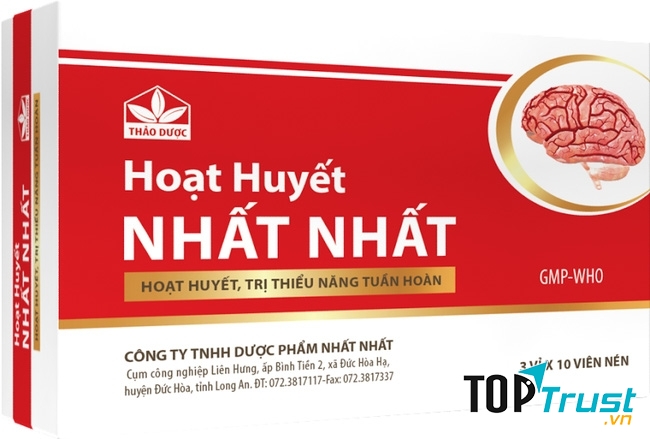 Ảnh thực phẩm chức năng Hoạt huyết Nhất Nhất