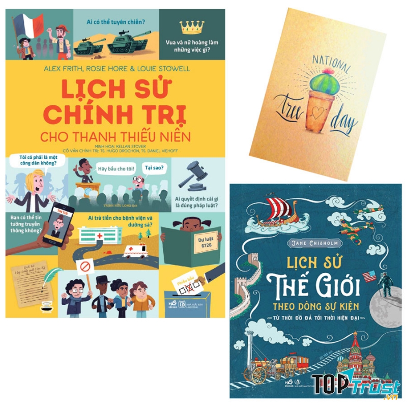 Ở phần lịch sử thế giới, các em nên học và ôn theo từng vấn đề