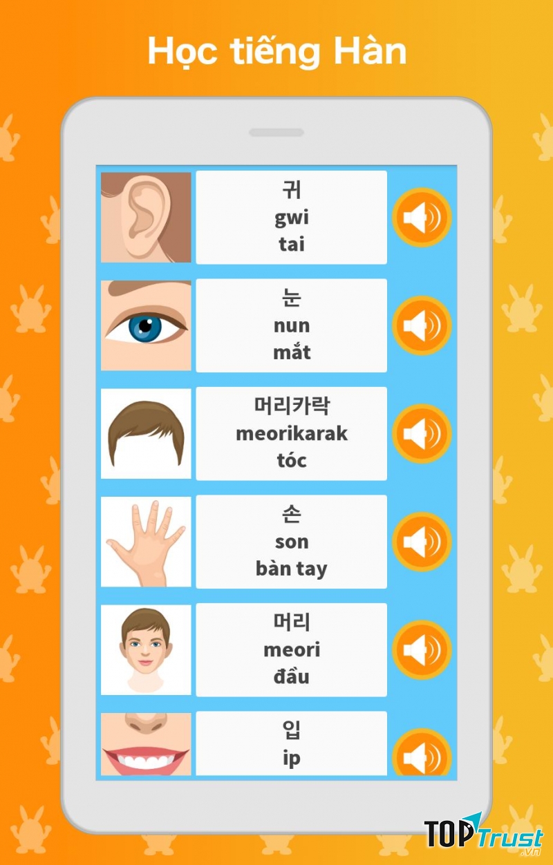 Nhiều hình ảnh thú vị cùng Ứng dụng học tiếng Hàn: Nói, Đọc