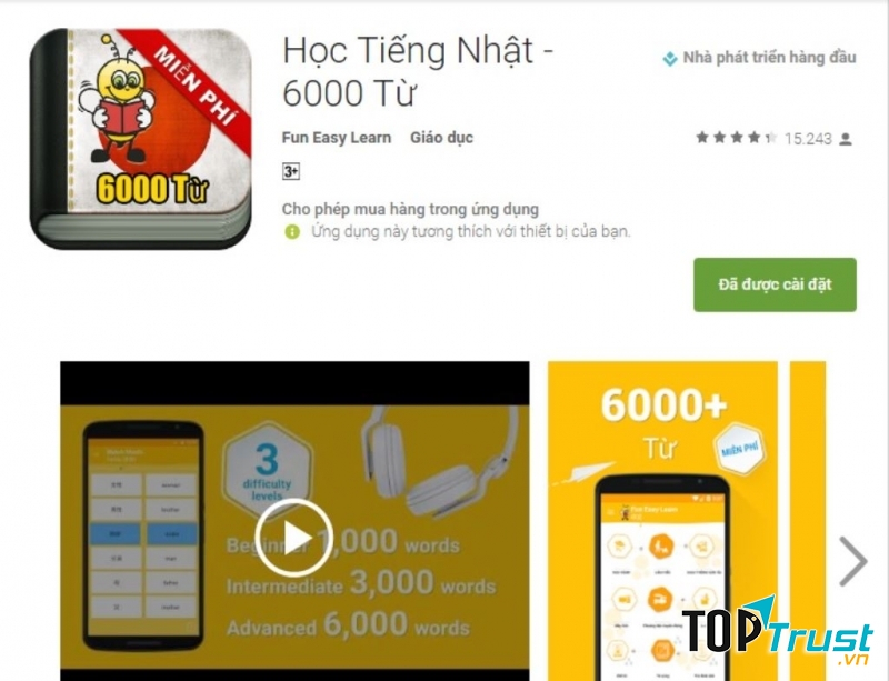 Học tiếng Nhật (Fun Easy Learn)