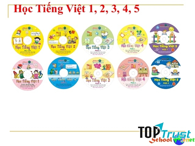 Phần mềm Học Tiếng Việt 1,2,3,4,5
