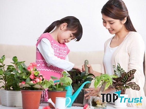 Trẻ có thể học toán thông qua các trò chơi cùng cha mẹ.