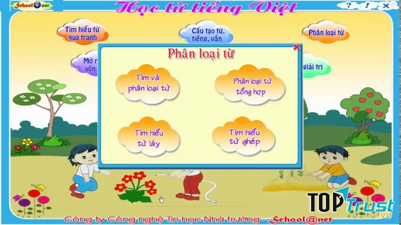 Hình ảnh nền của giao diện chính