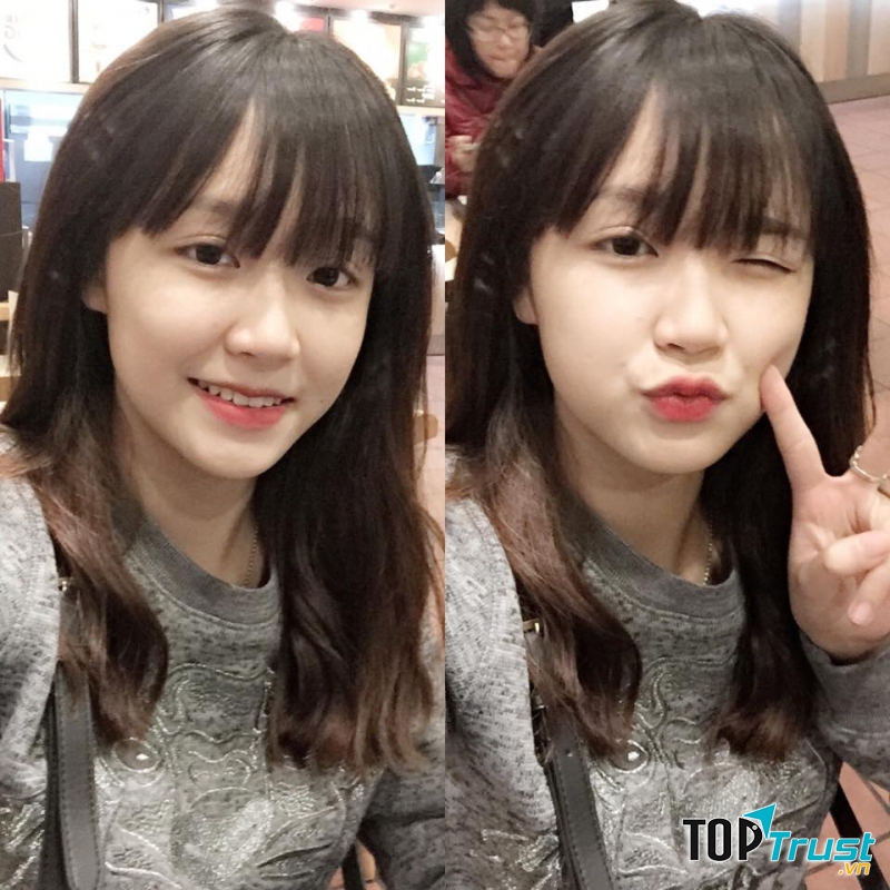 Hot girl mặt mộc Hoàng Thị Minh Tâm