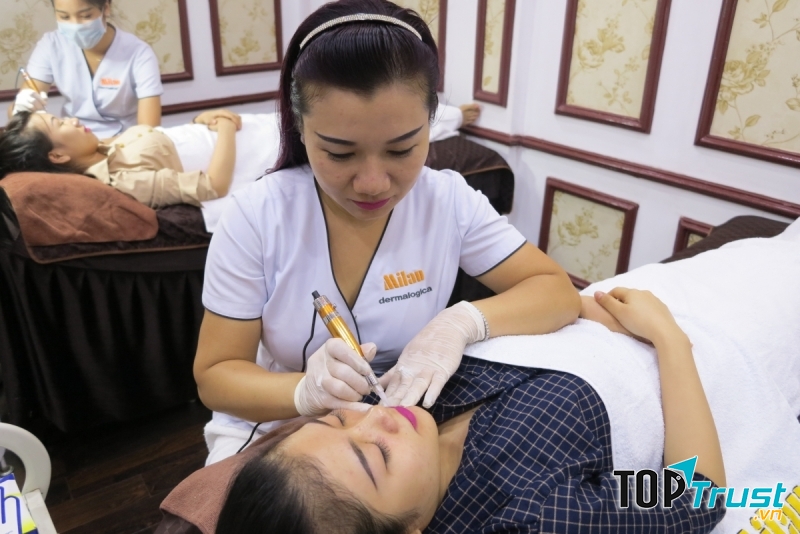 Học viện Thẩm mỹ Milan - địa chỉ đào tạo nghề phun xăm thẩm mỹ uy tín nhất Hà Nội