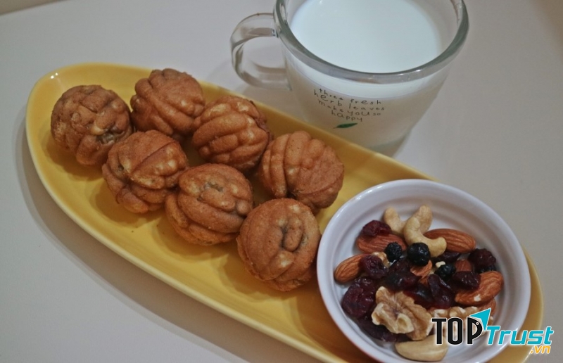 Hodu gwaja - Bánh óc chó