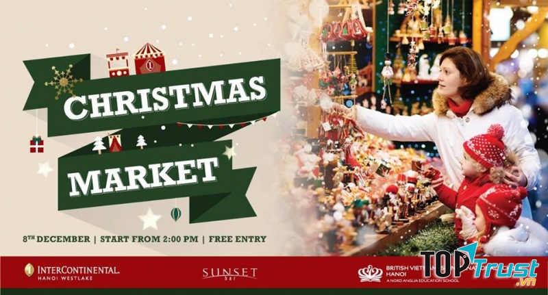 Hội chợ Giáng sinh tại InterContinental Hanoi Westlake – Số 5 Từ Hoa Công Chúa, P.Quảng An, Q.Tây Hồ