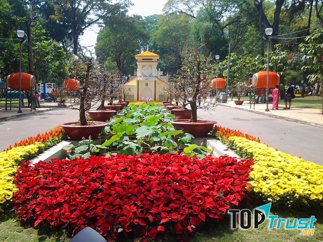 Hội hoa xuân công viên Tao Đàn