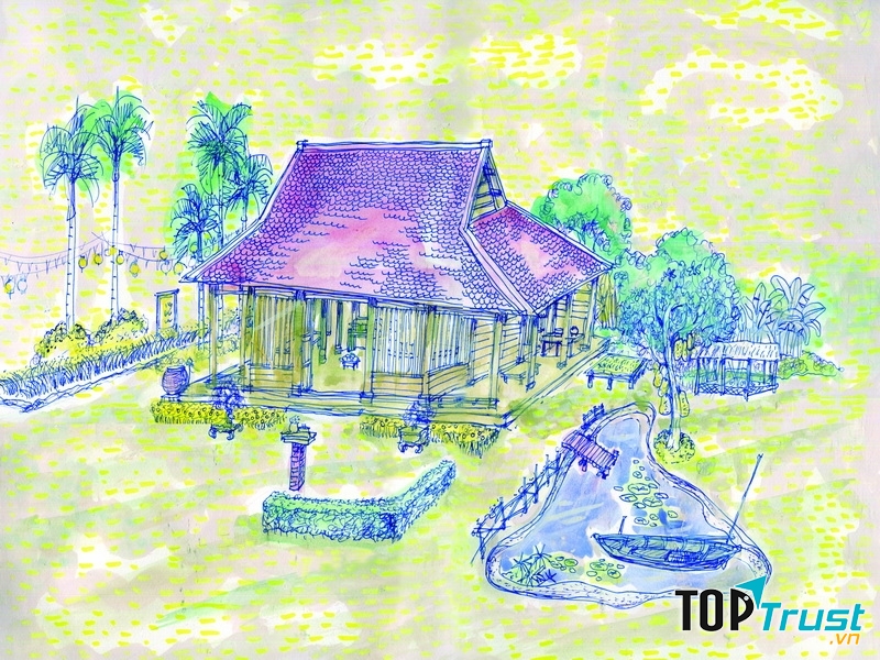 Mô phỏng vườn xuân