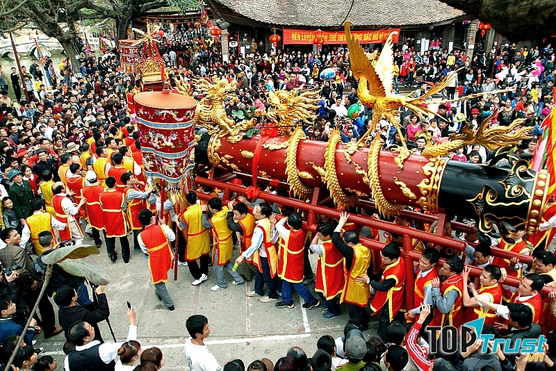 Là hoạt động tiêu biểu nhất mà người dân của làng nghề giàu có nhất ở vùng Bắc Ninh còn lưu giữ được cho đến ngày nay