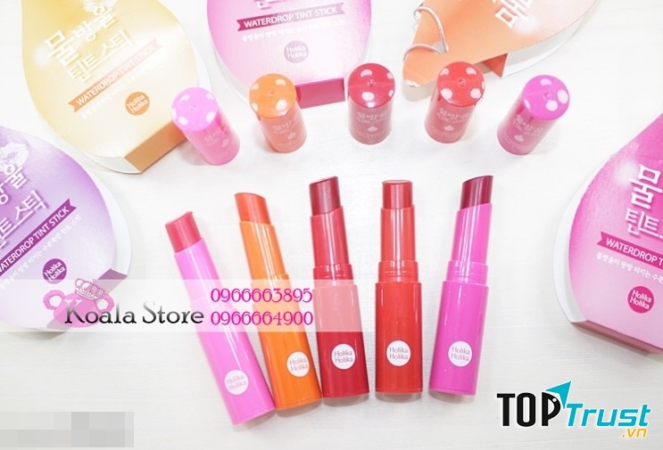 Những dòng son của Holika holika.