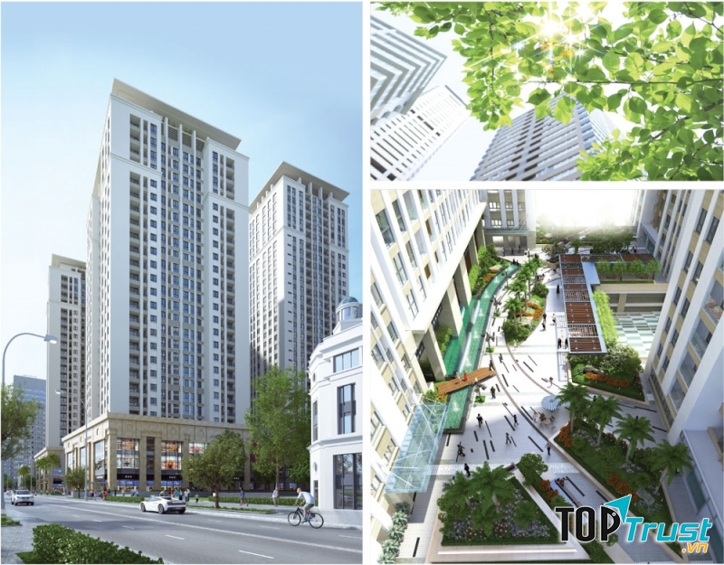 Một số hình ảnh về dự án Home City Trung Kính