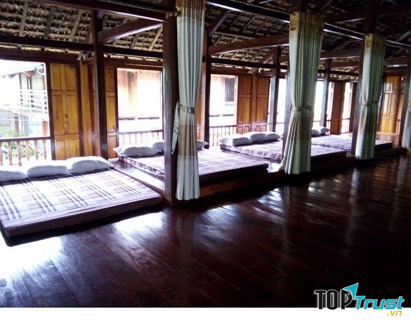Phòng Ngủ của Homestay Bản Châng
