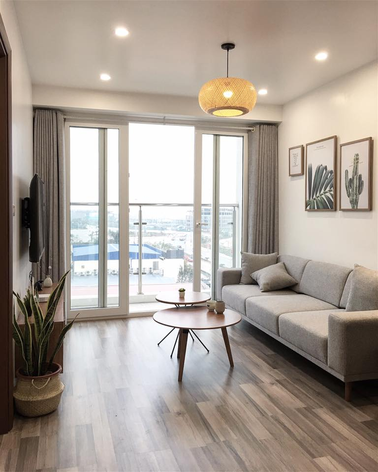 Phòng sinh hoạt chung rất đẹp và đầy đủ tiện nghi