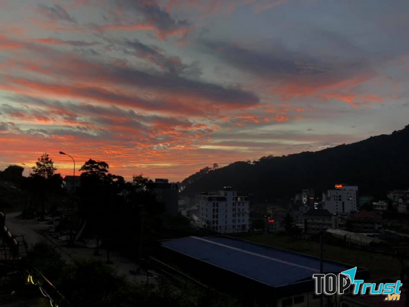 View nhìn từ homestay Vấn Cúc