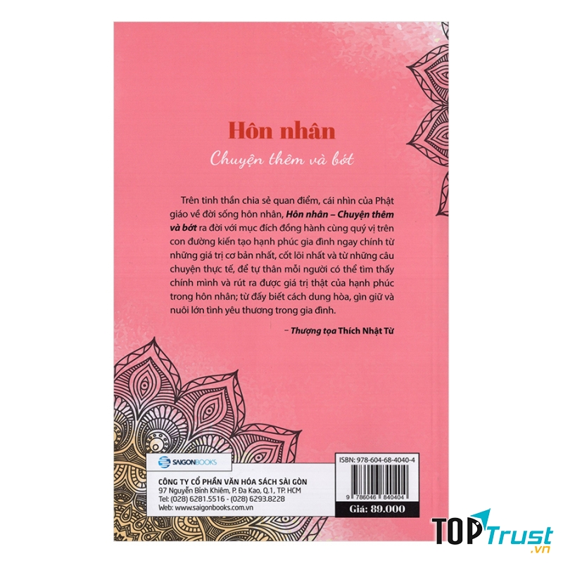 Hôn Nhân Chuyện Thêm Và Bớt