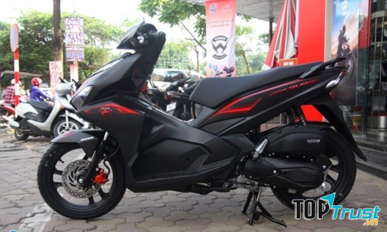 Thiết kế của Honda Airblade 2017 nghiêng về khuynh hướng thể thao