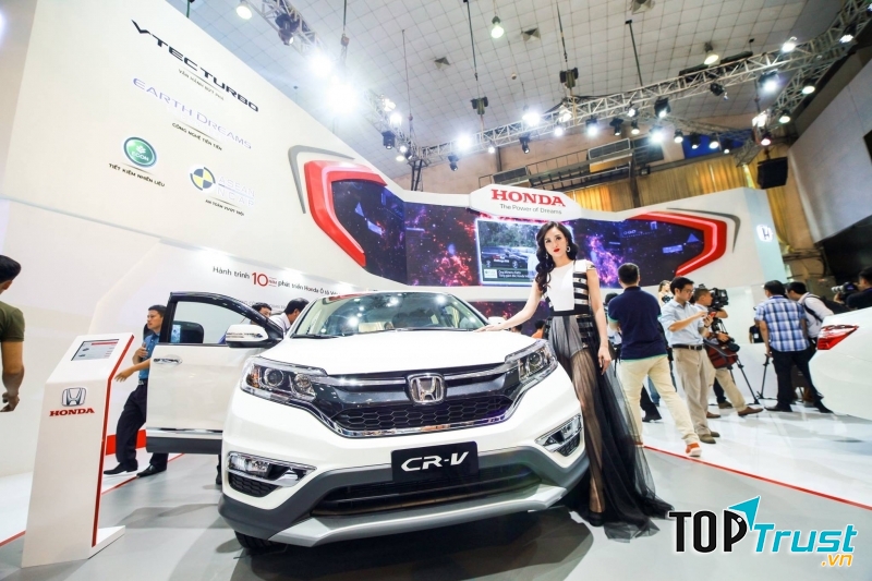 Một số hình ảnh triển lãm xe tại Honda ôtô Cộng Hòa.