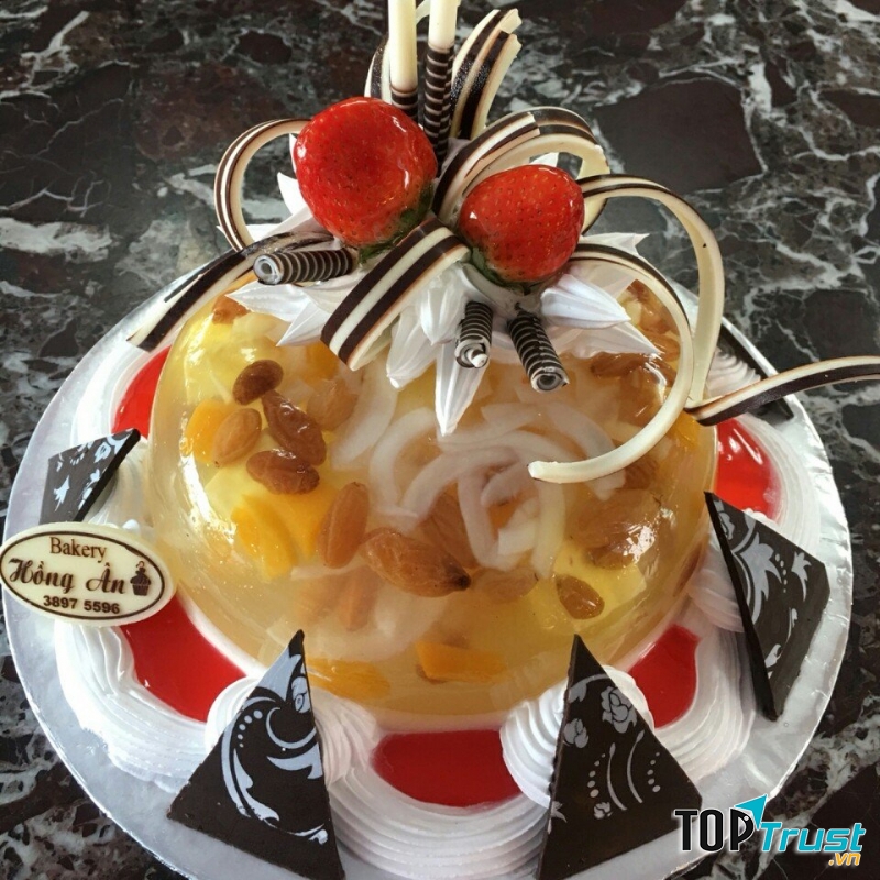 Mẫu bánh sinh nhật rau câu tại Hồng Ân Bakery