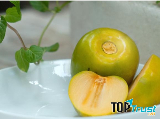 Hồng Hạc Trì không có hạt, ăn giòn ngọt vô cùng