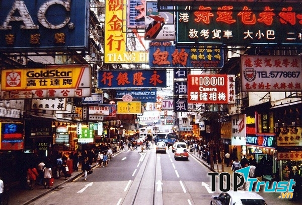 Hong Kong nằm ở vị trí thứ 8 trong danh sách