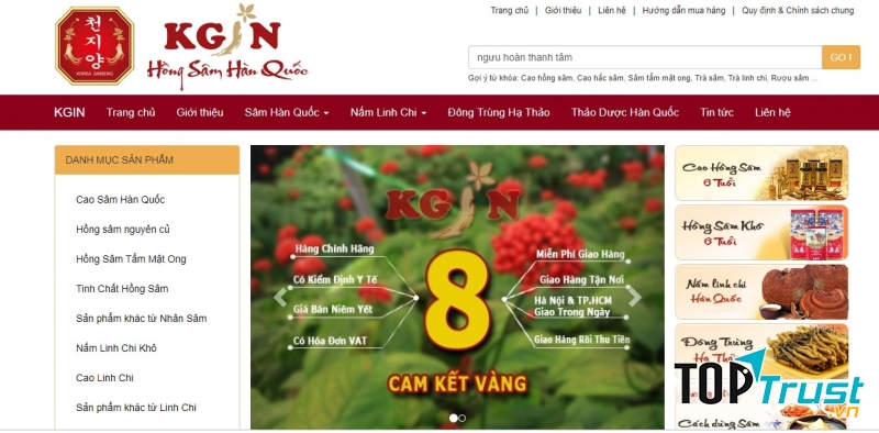 Hồng sâm Hàn Quốc K-GIN