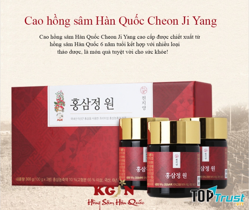 Cao hồng sâm Cheon Ji Yang Hàn Quốc