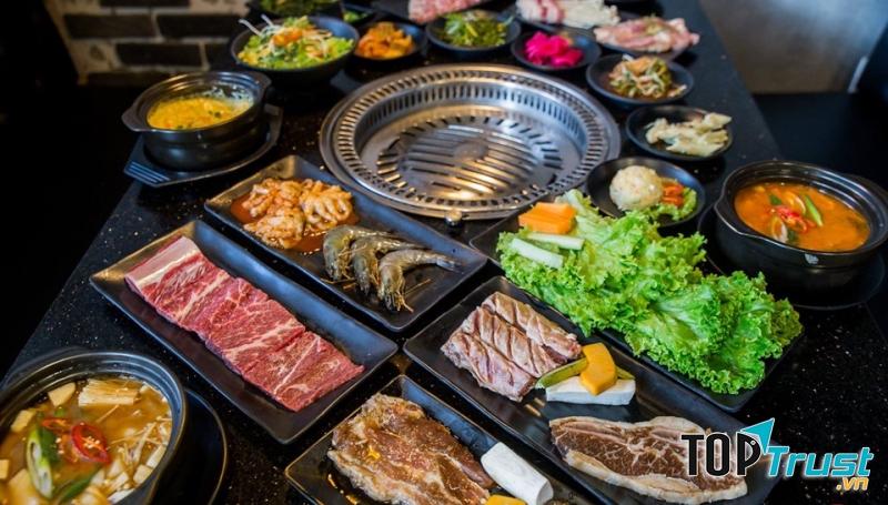 Thực phẩm được lựa chọn kĩ lưỡng từ đầu vào