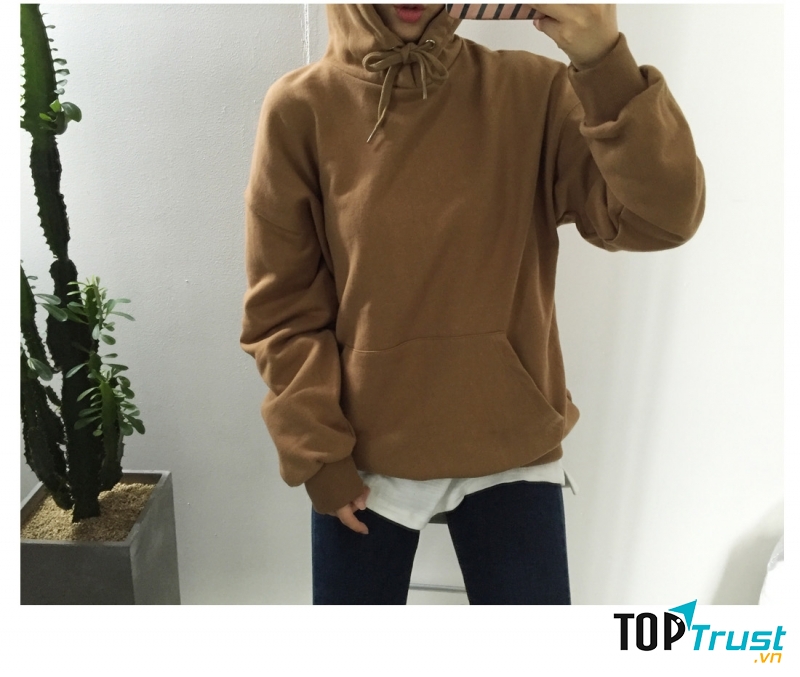 Áo hoodie nỉ năng động thoải mái
