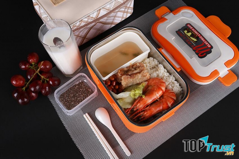 Hộp Cơm Cắm Điện Hâm Nóng Chefman