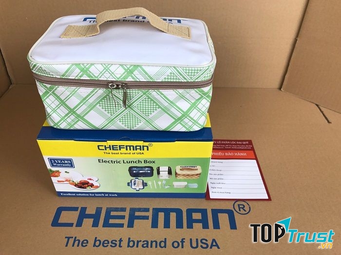 Hộp Cơm Cắm Điện Hâm Nóng Chefman
