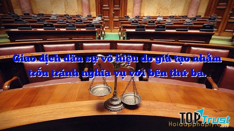 Hợp đồng vô hiệu do giả tạo (Điều 124 Bộ luật dân sự 2015)