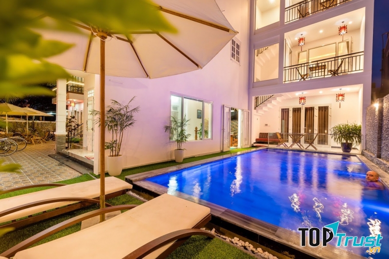 Hồ bơi đã đưa vào hoạt động của Horizon Homestay